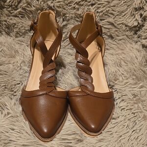 Elegant Brown Women's Shoes